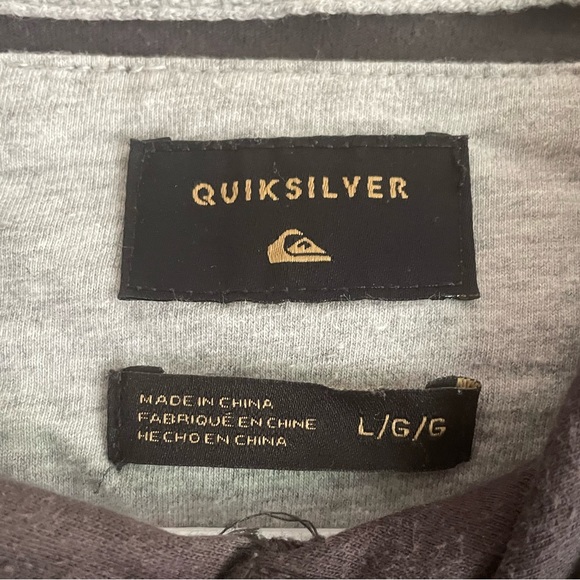 Quiksilver Men’s Large Hooded Shirt - Picture 4 of 5